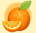 Livre de coloriage : Orange